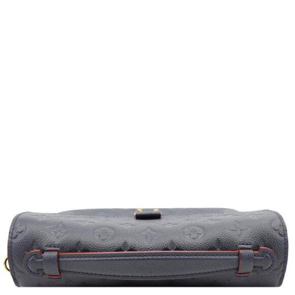 Louis Vuitton  Metis Pochette Empreinte Leather Crossbody Bag Navy Blue - Picture 5 of 14